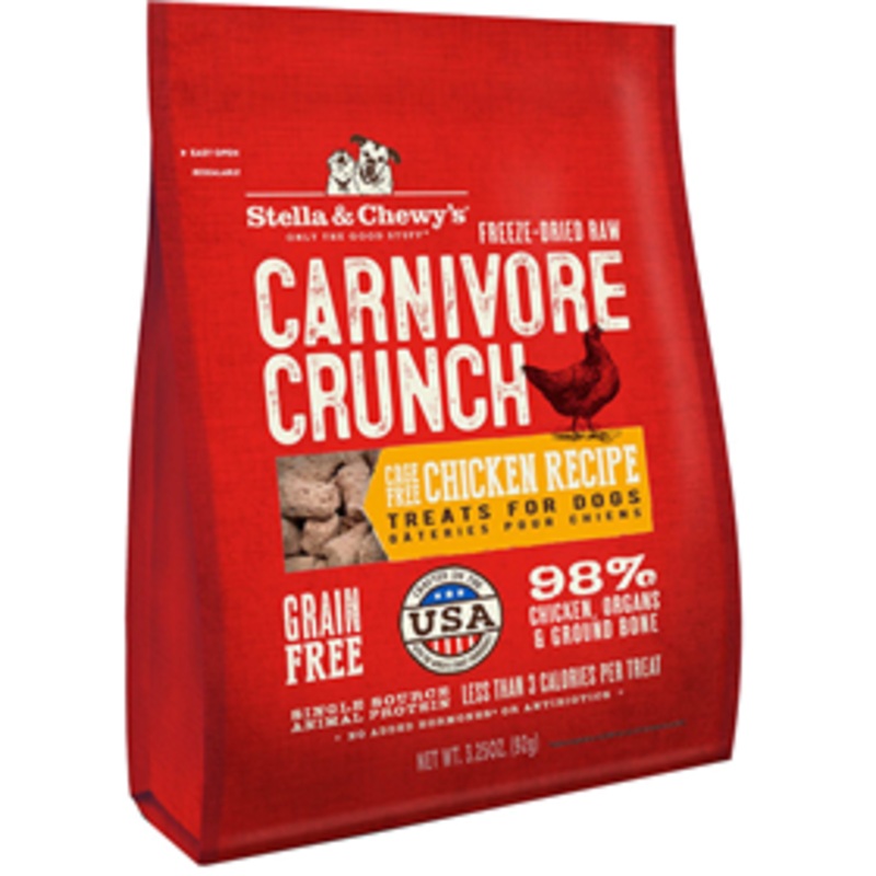 Stella & Chewy’s Carnivore Crunch Treats Chicken 4 oz.
