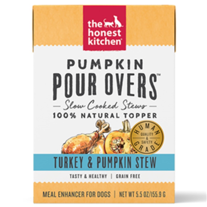 The Honest Kitchen Pumpkin Pour Overs Turkey & Pumpkin Stew 5.5 oz