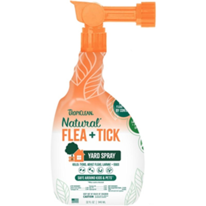 TropiCleam Natural Flea + Tick Yard Spray 32 oz