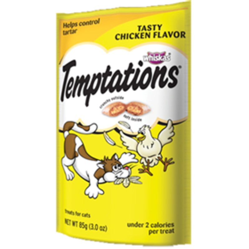 Whiskas Temptations Treats for Cats Tasty Chicken Flavor 3 oz.