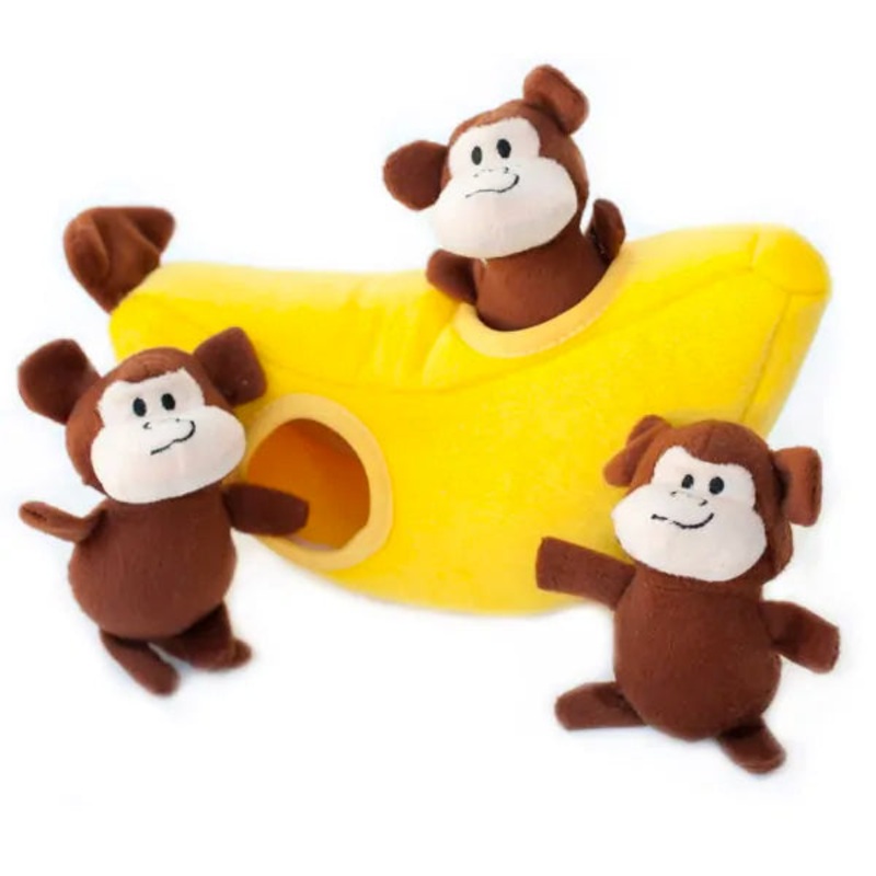 Zippy Paws Zippy Burrow – Monkey ‘n Banana