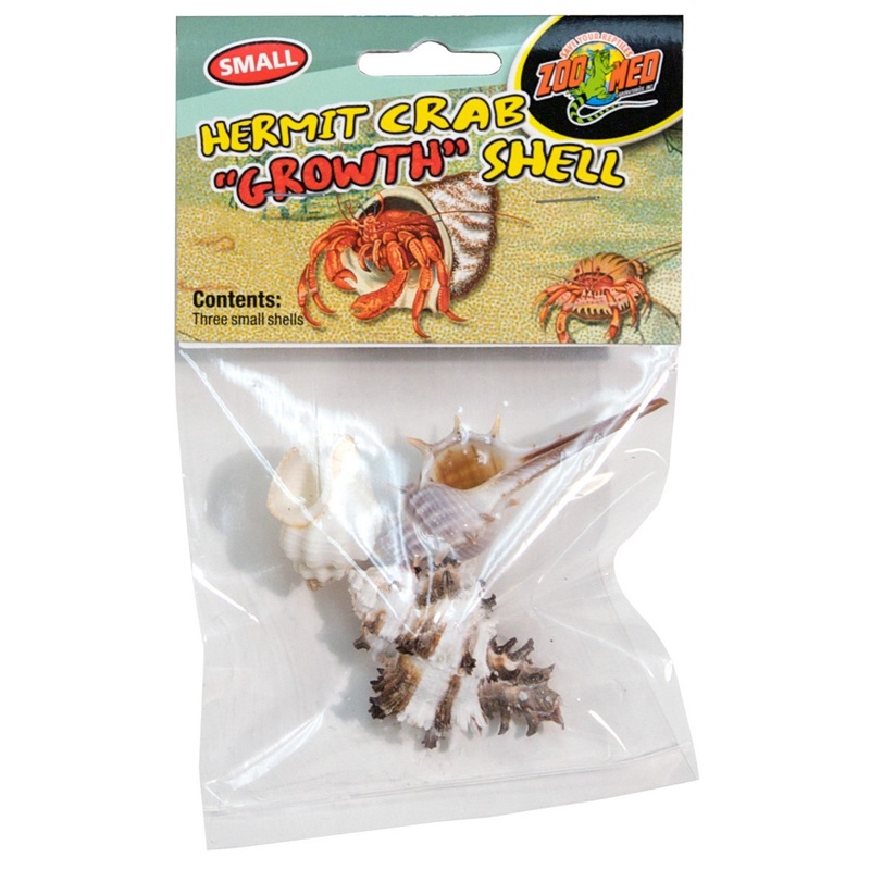 Zoo Med Hermit Crab Growth Shells – 3 Pack Small