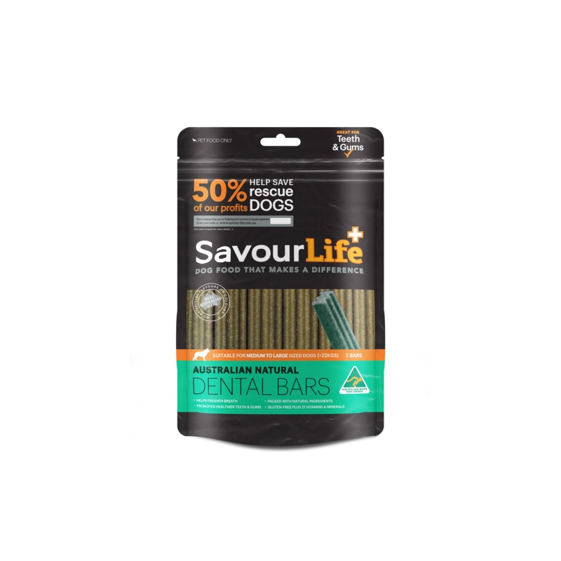SavourLife Dog Treat Australian Natural Dental Bars