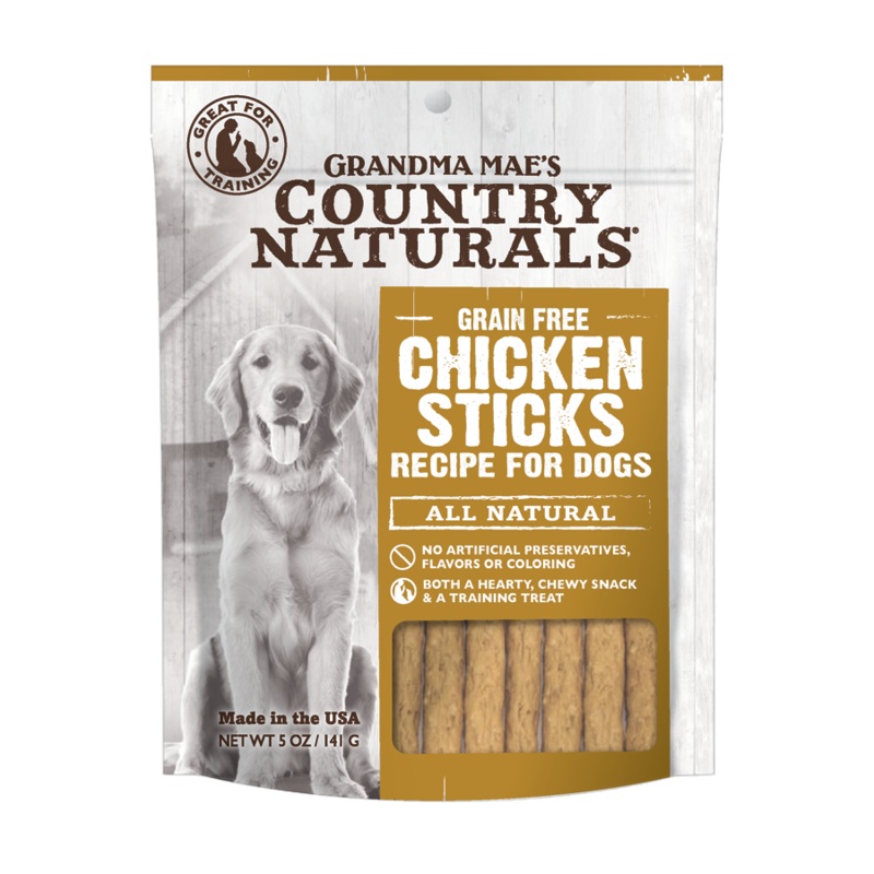 Grandma Mae’s Country Naturals Grain Free Chicken Sticks 5oz