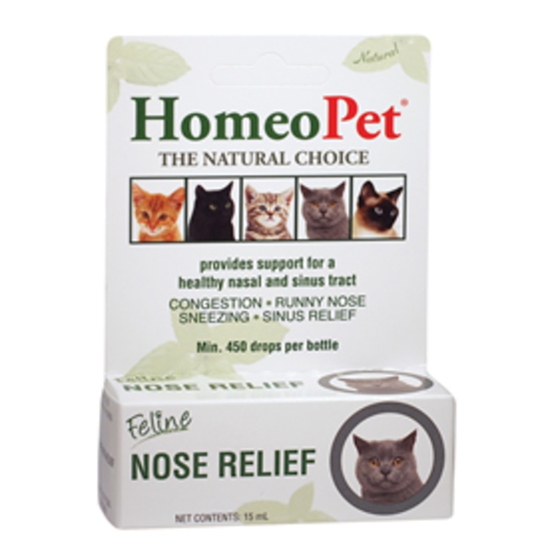 HomeoPet Feline Nose Relief 15 ml.