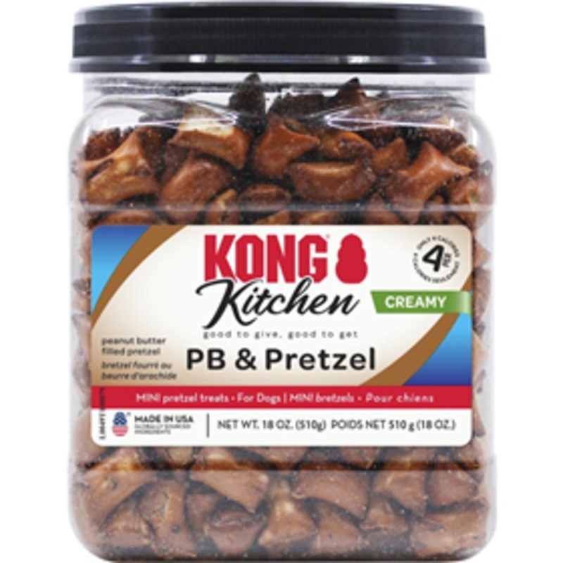KONG Kitchen PB & Pretzel Treats 18 oz.