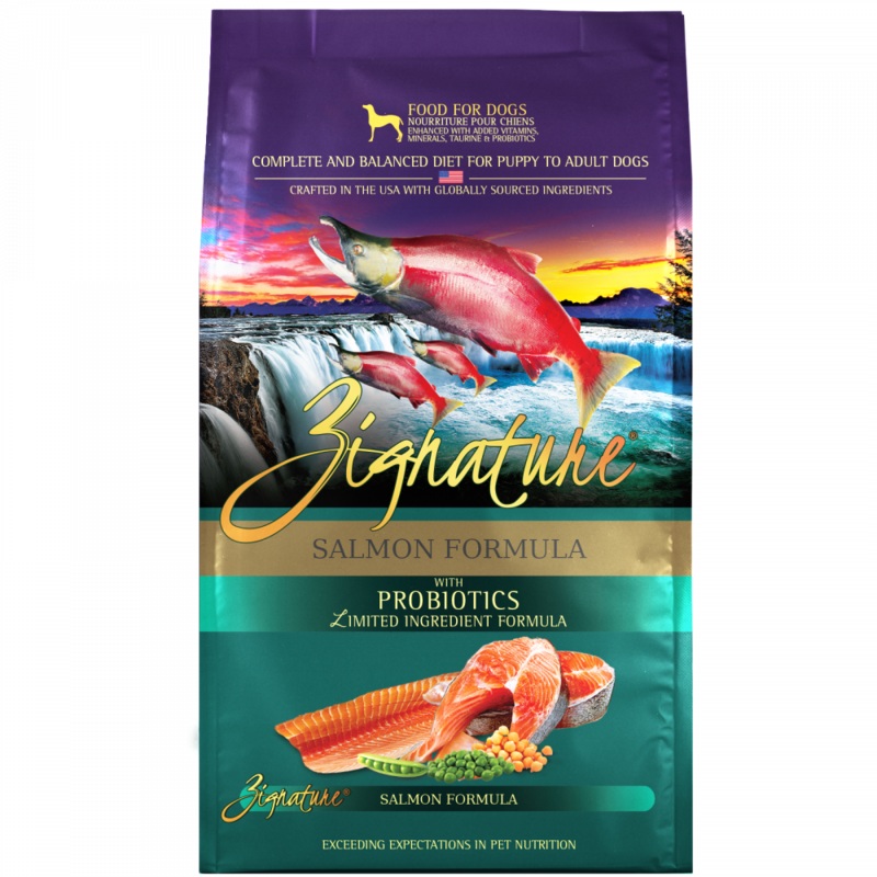 Zignature Limited Ingredient Diet Grain Free Salmon Recipe Dry Dog Food