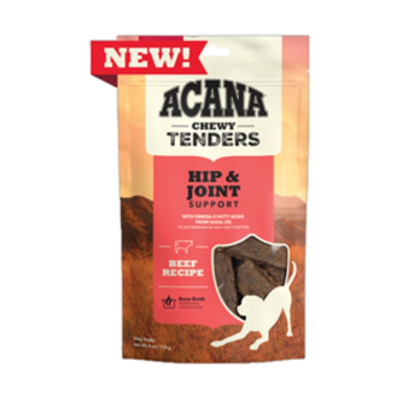 ACANA Chewy Tenders Beef Jerky Dog Treats 4oz bag
