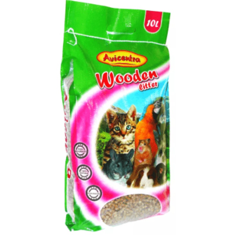 Avicentra Wooden Litter 10L