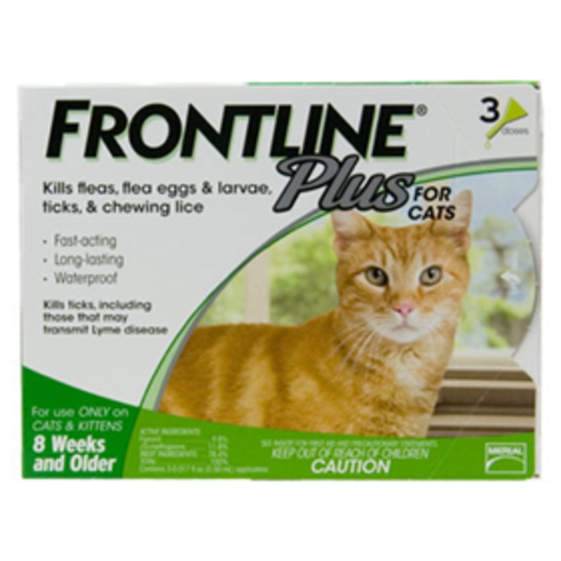 Frontline Plus flea & tick For All Cats