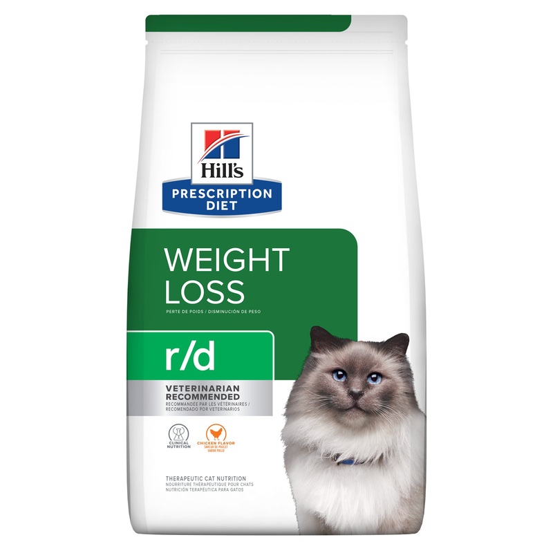 Hill’s Prescription Diet r/d Weight Loss Dry Cat Food 3.85kg