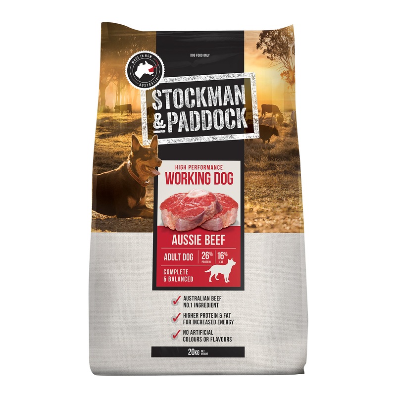Stockman & Paddock Working Dry Dog Food 20kg