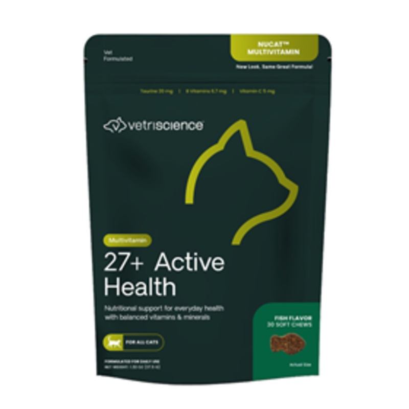 VetriScience 27+ Active Health Multivitamin for Cats