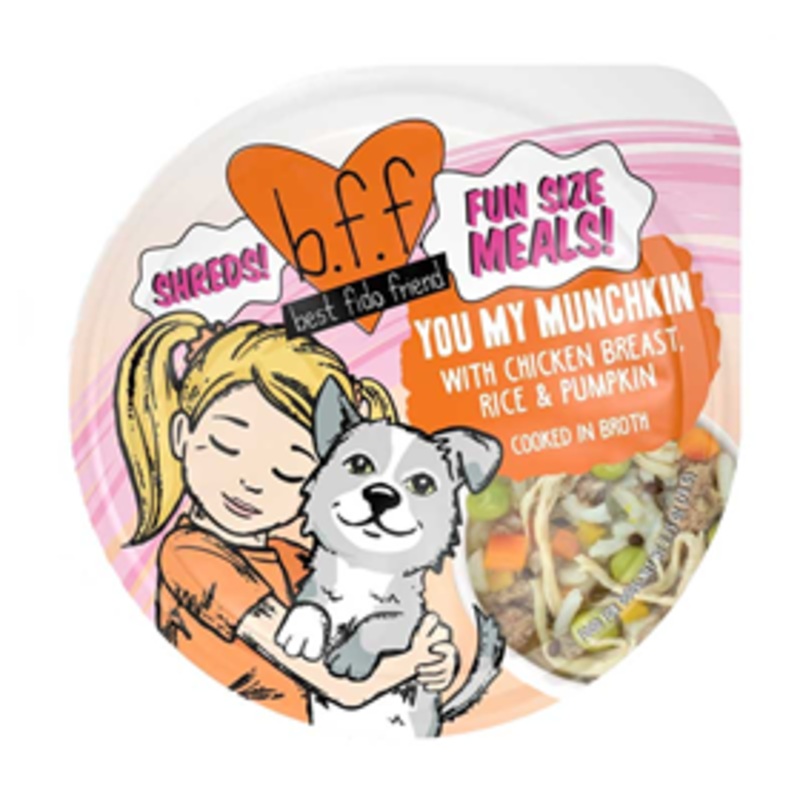Weruva B.F.F. Fun Size Meal You My Munchkin Chicken Breast,Rice,Pumkin 2.75oz