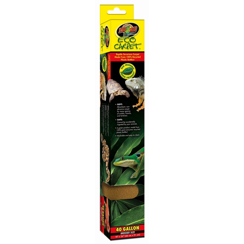 Zoo Med Eco Carpet – 40 Gallon Tan