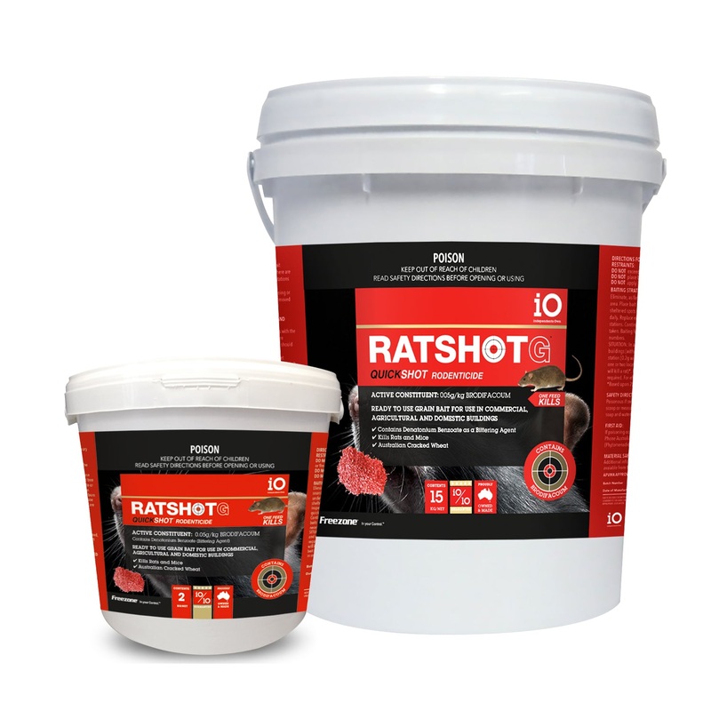 iO Ratshot QuickShot Grain Bait Red