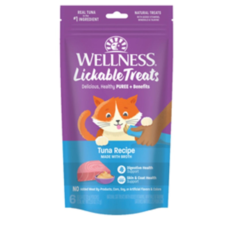 Wellness Lickable Cat Treat Tuna 2.5oz