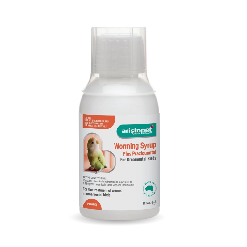 Aristopet Bird Wormer Plus Syrup 125ml