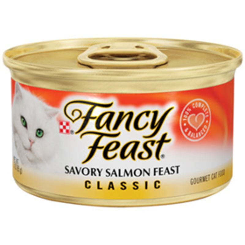Fancy Feast  Gourmet Savory Salmon Cat Food 3 oz.