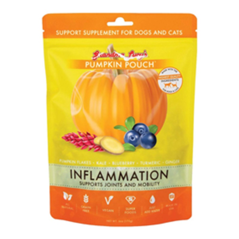 Grandma Lucy’s Pumpkin Pouch Inflammation Support Supplement for Dogs & Cats