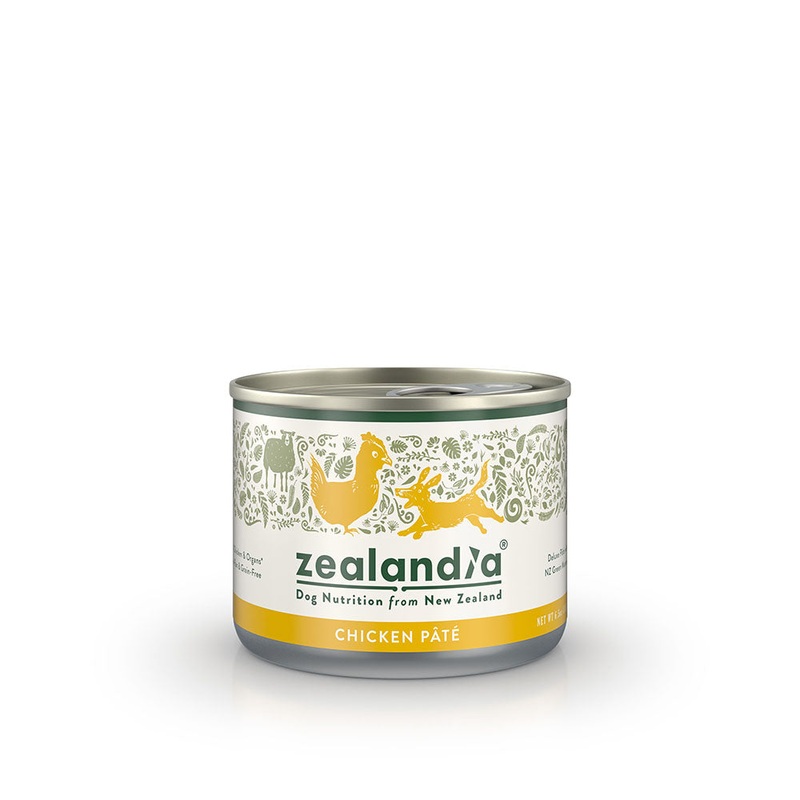 Zealandia Dog Nutrition from New Zealand – Free-Range Chicken 185g