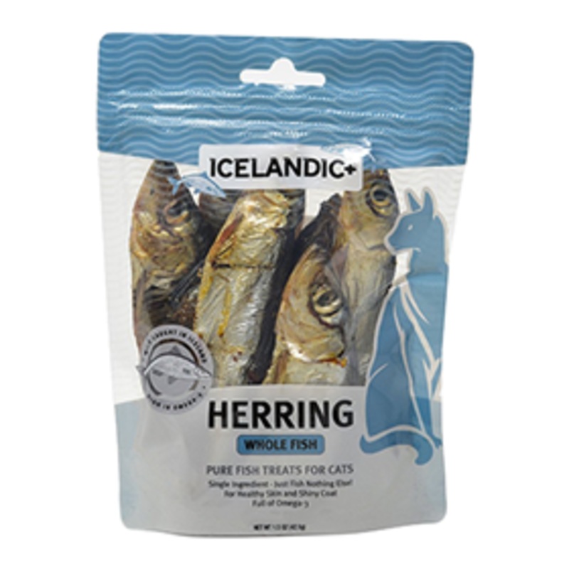 Icelandic+ Herring Whole Fish Cat Treats 1.5 oz.