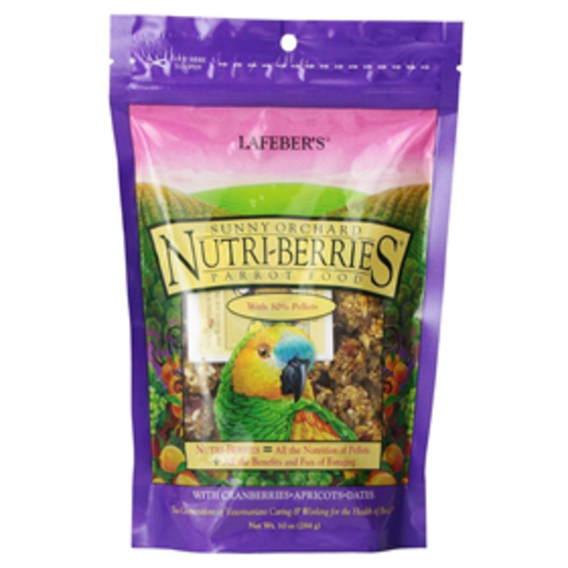 Lafeber’s Nutri-Berries for Parrots Sunny Orchard 10 oz