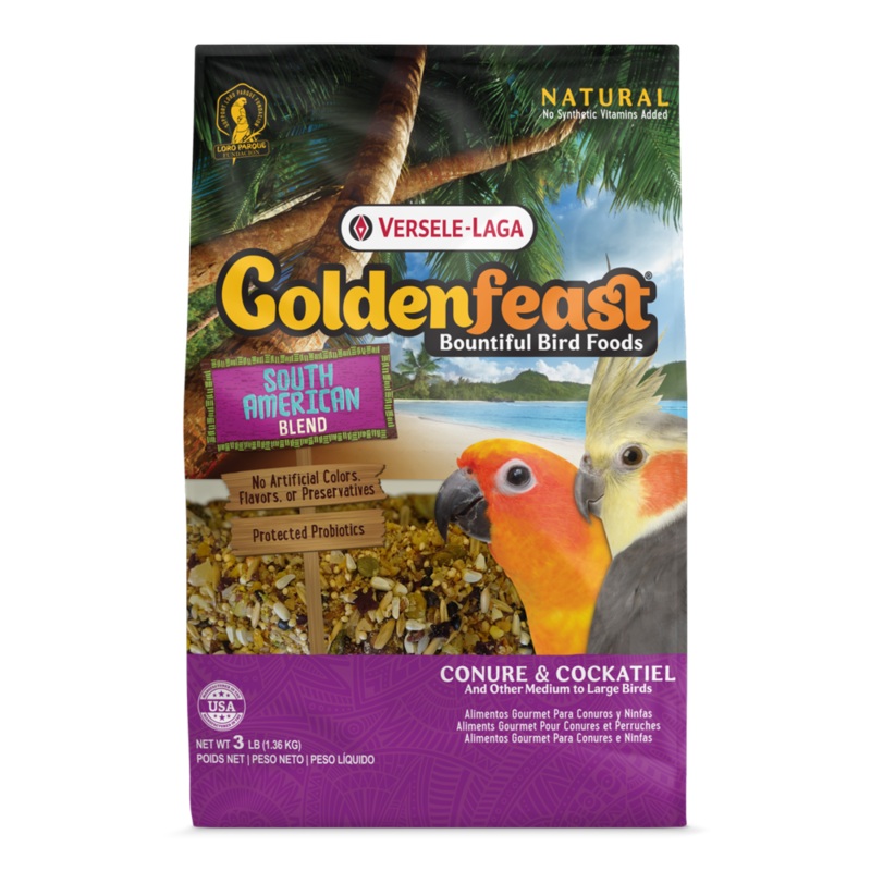 Versele-Laga Golden Feast South American Blend for Medium to Large Birds 1.36kg