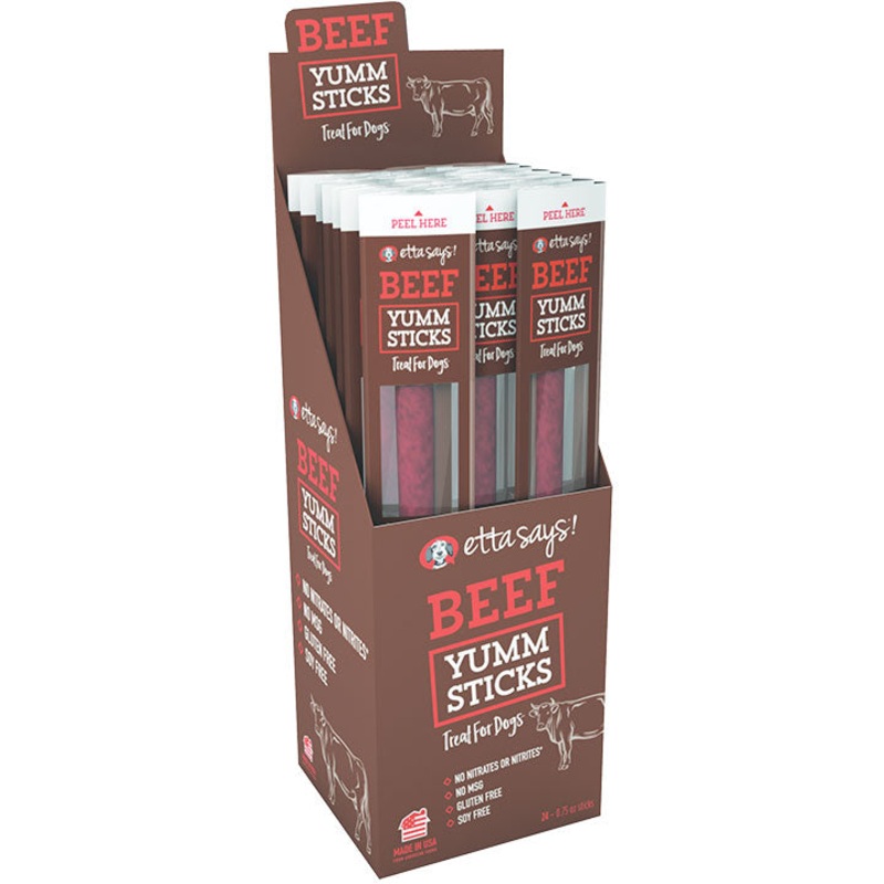 Etta Says Yumm StickSoft Dog Treat – Beef