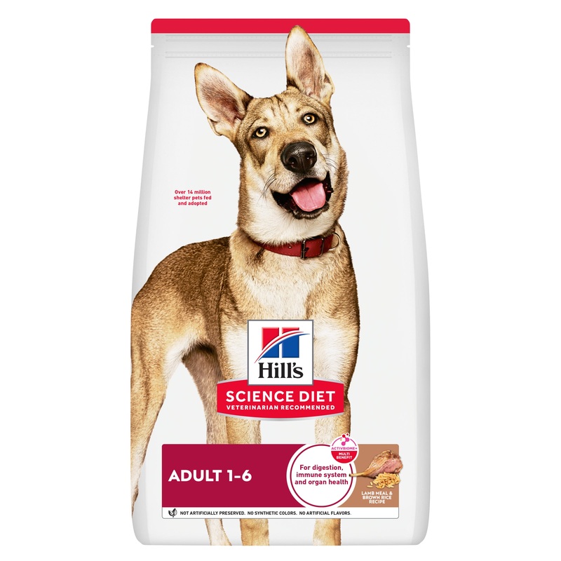 Hill’s Science Diet Adult Lamb & Rice Dry Dog Food 14.97kg