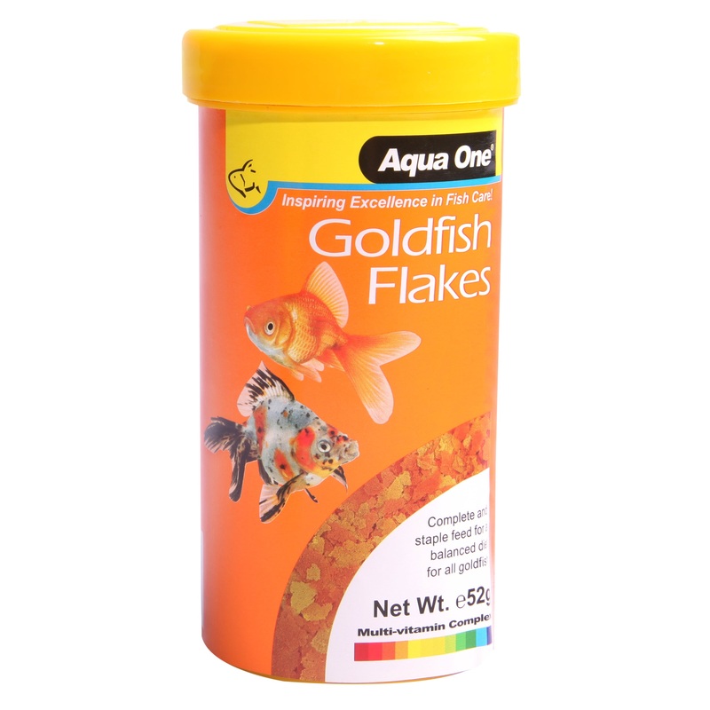 Aqua One Goldfish Flake Food 52g