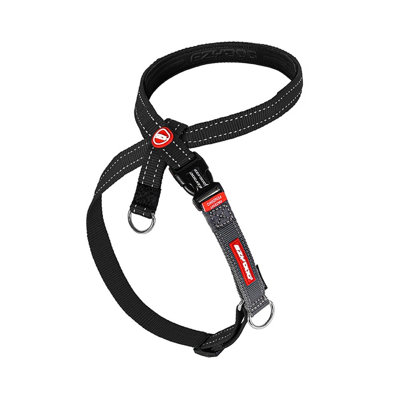EzyDog Cross Check Harness|XSmall|Small|Medium|Large|XLarge|Black|Red