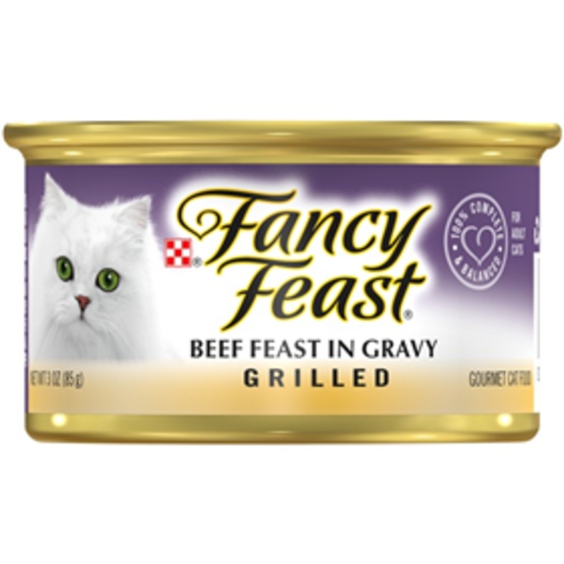 Fancy Feast Grilled Beef Gourmet Cat Food 3oz