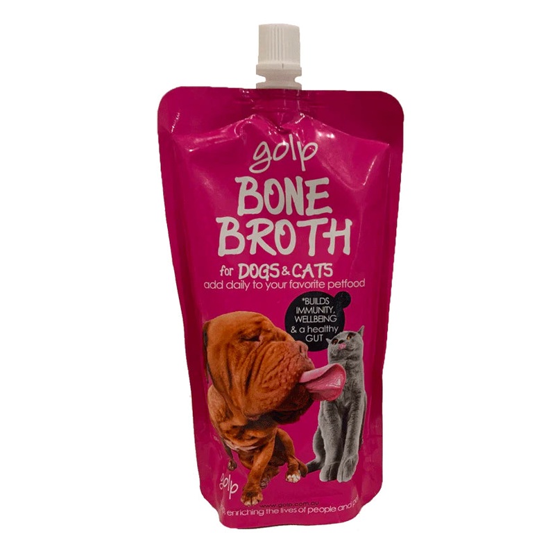 Golp Bone Broth for Dogs & Cats – Chicken 250g