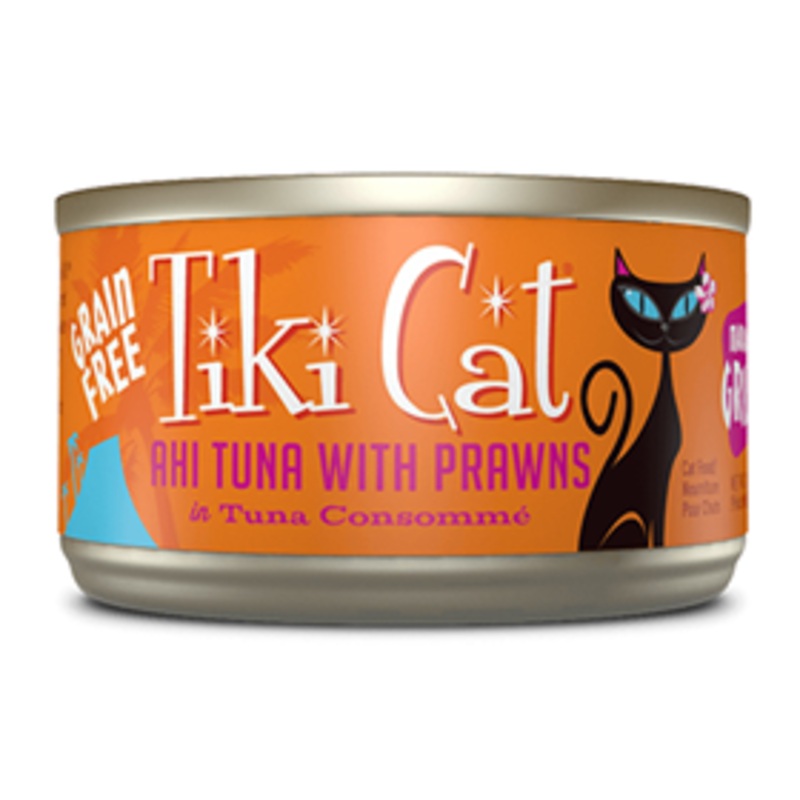 Tiki Cat Manana Grill Ahi Tuna with Prawns Grain Free 2.8 oz.