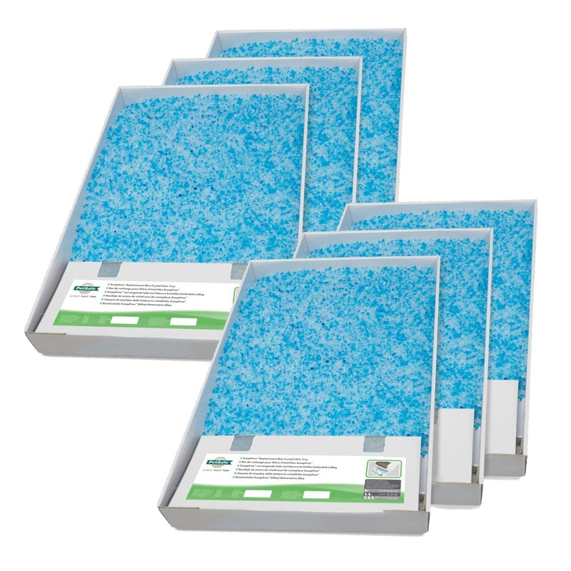 ScoopFree Replacement Crystal Cat Litter Tray – 6 Tray Value Bundle