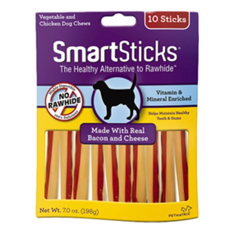 SmartBones SmartSticks Made with Bacon & Cheese 10 pk.