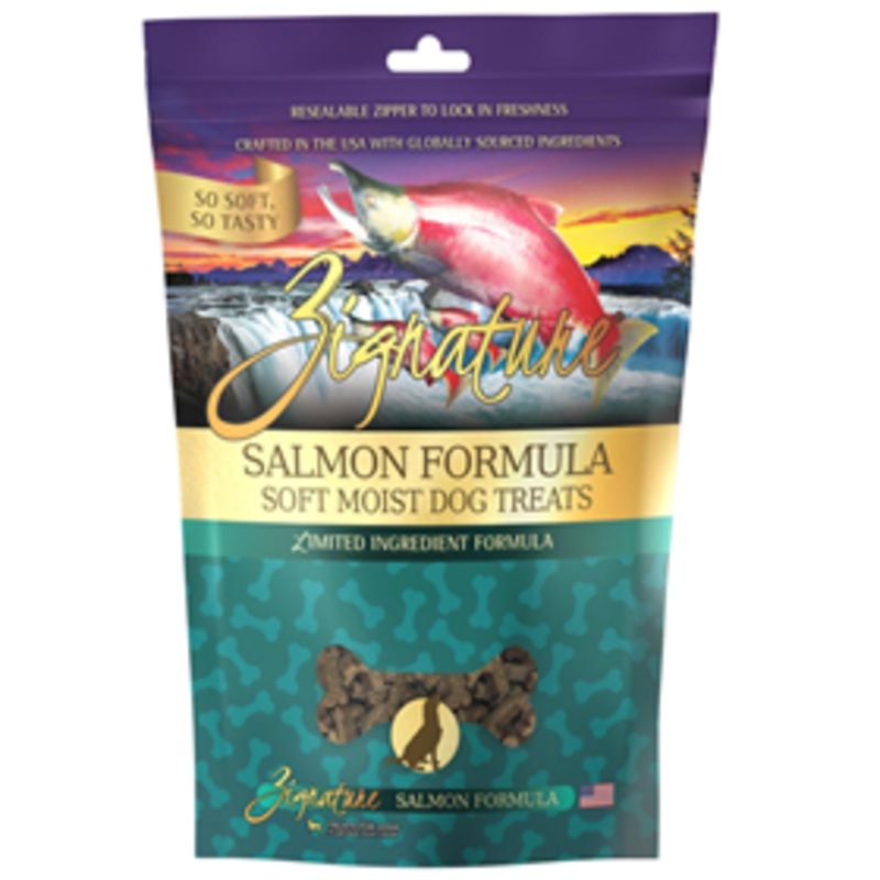 Zignature Salmon Soft Moist Treat 4oz