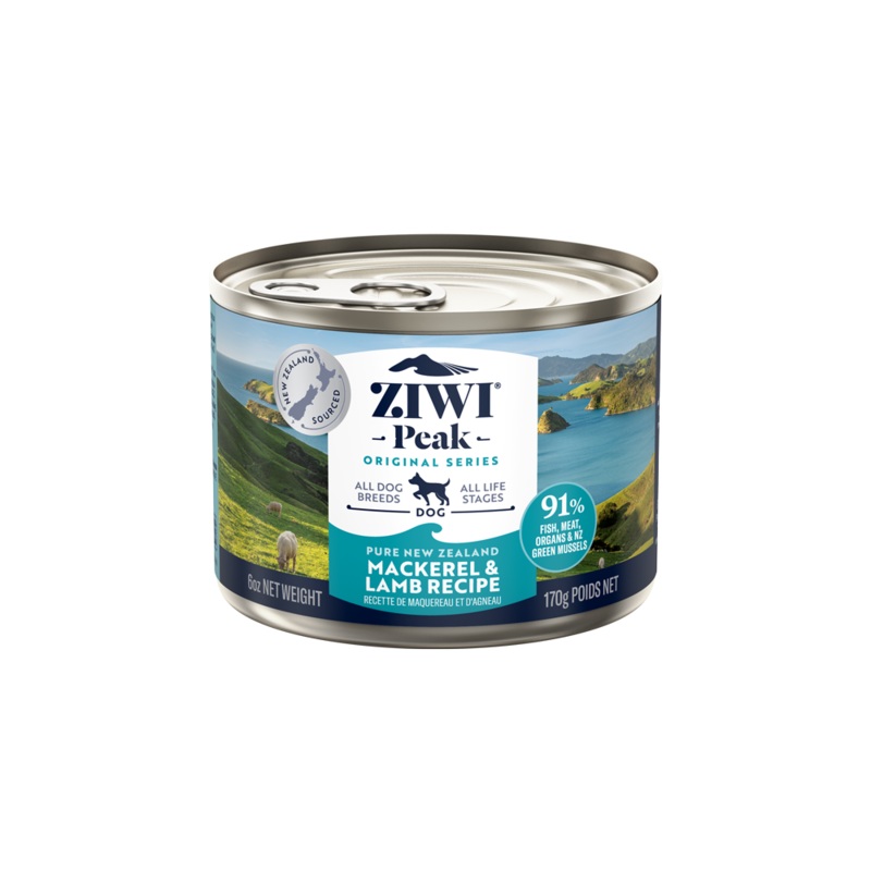 Ziwi Peak Dog Can Food Mackerel & Lamb