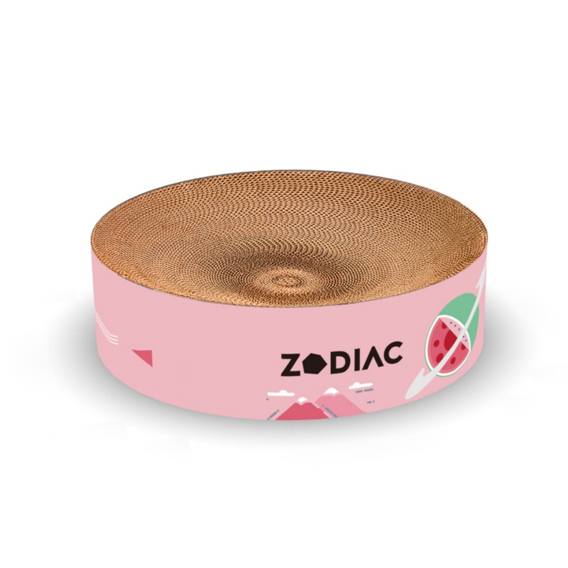 ZODIAC Round Cat Scratcher Watermelon