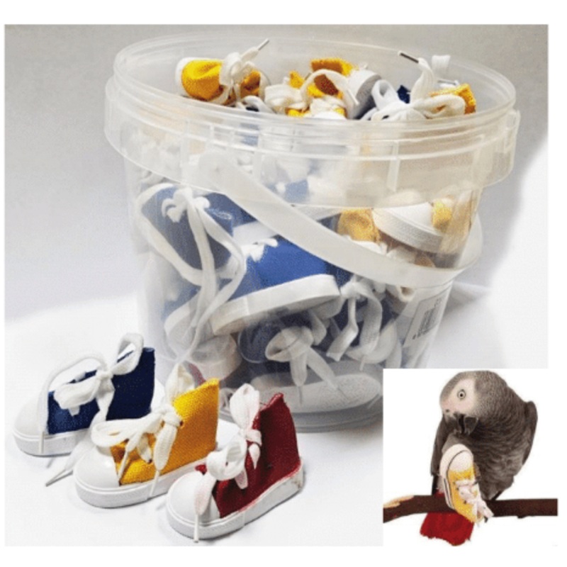 Bird Toy Sneaker 7.6×2.8cm