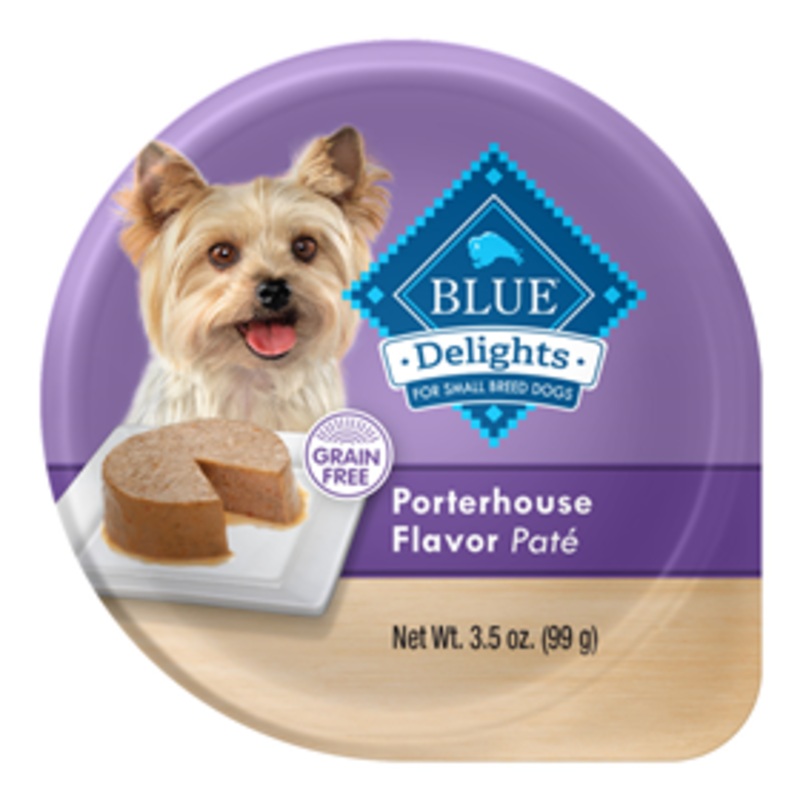 Blue Buffalo Blue Delights Grain-Free Porterhouse Flavor Pate 3.5 oz.