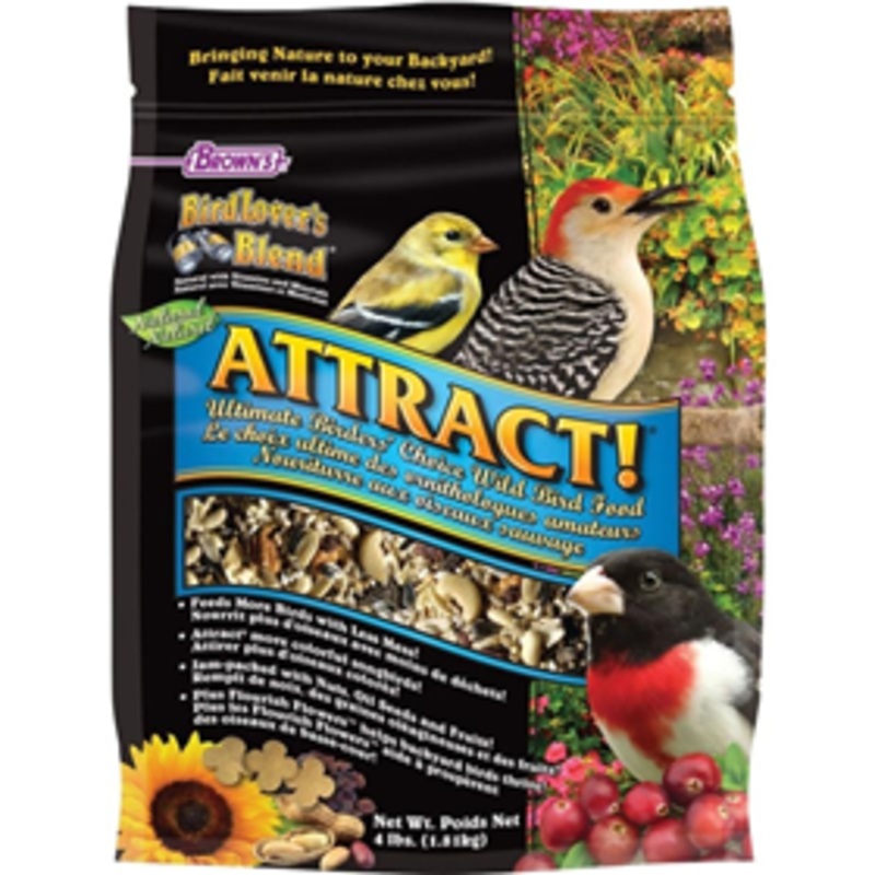 Brown’s Bird Lover’s Blend Attract! 4 lbs