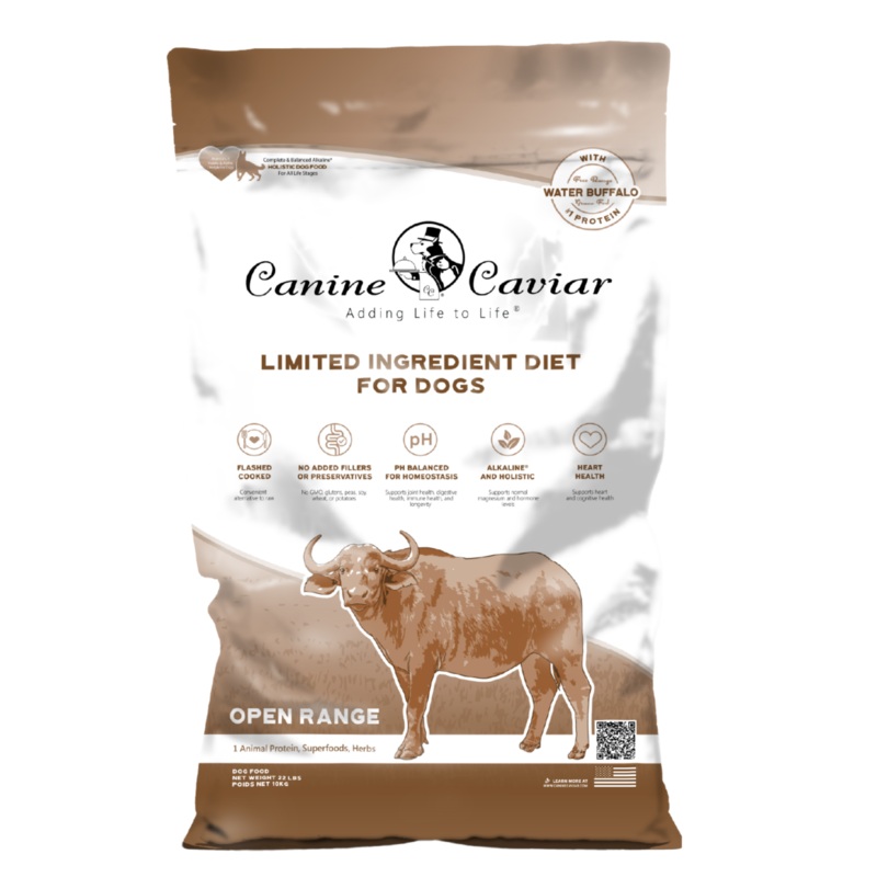 Canine Caviar Open Range Grain Free Limited Ingredient Alkaline Entree All Life Stages Dry Dog Food