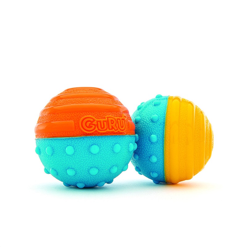 Guru Crunch & Squeak Balls – 2 Pack