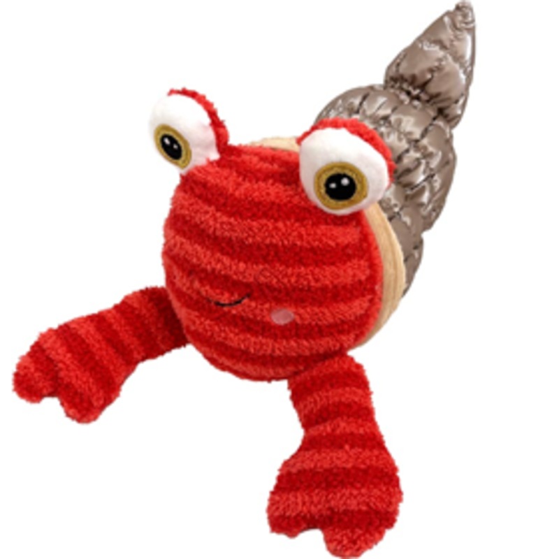 Shoreway Hermit Crab Plush Dog Toy