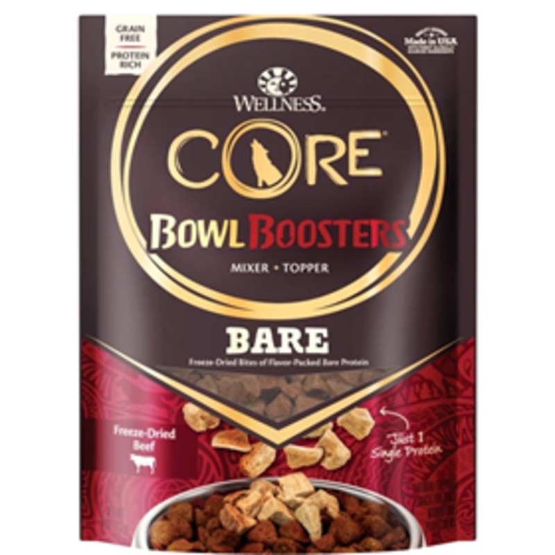 Wellness Bowl Boosters Savory Freeze-Dried Topper Bare Beef 4 oz.