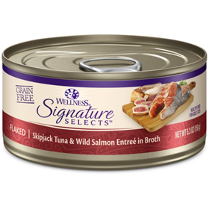 Wellness CORE Signature Selects Flaked Skipjack Tuna & Salmon Cat Food