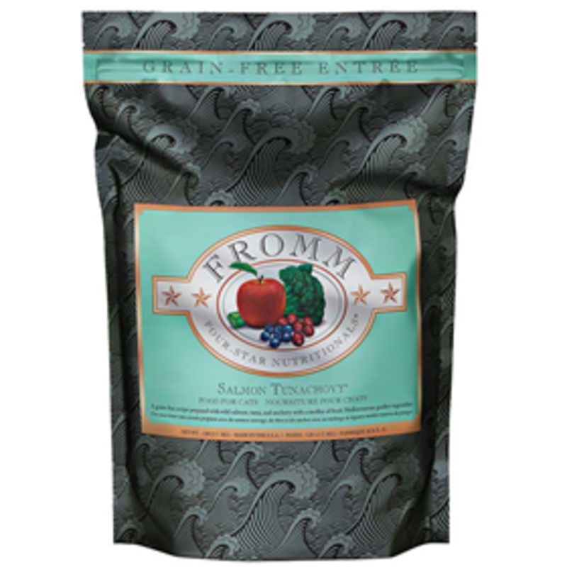 Fromm Family Four-Star Nutritionals Salmon Tunachovy Cat Food 4 lbs.