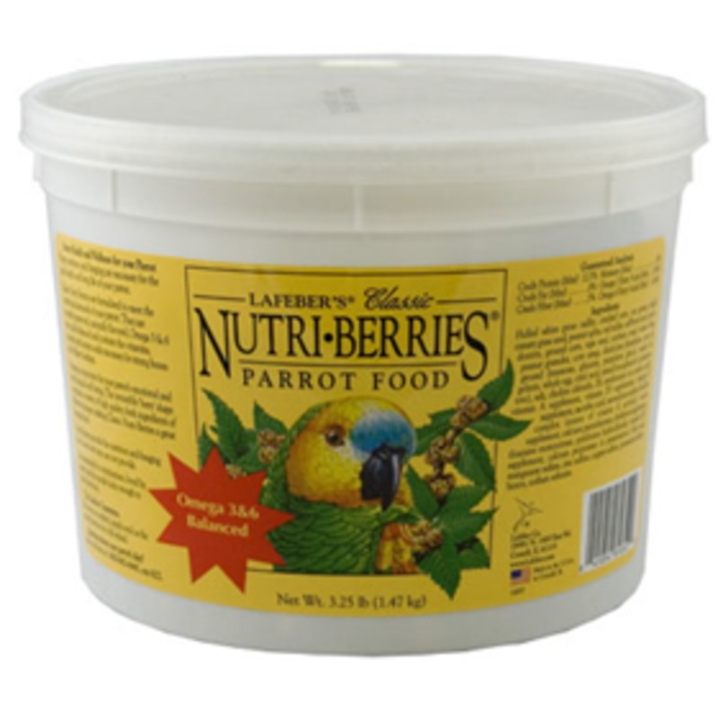 Lafeber’s Nutri Berries Parrot 3.25 lbs